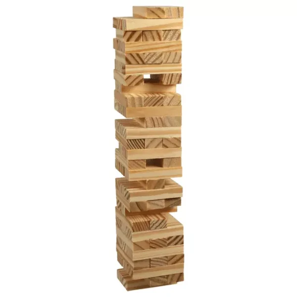 Tumbling Tower Game Wooden